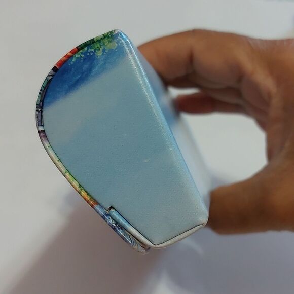 Summer Vibes Bright Print Cottage Core Eyeglasses Case - Picture 4 of 11